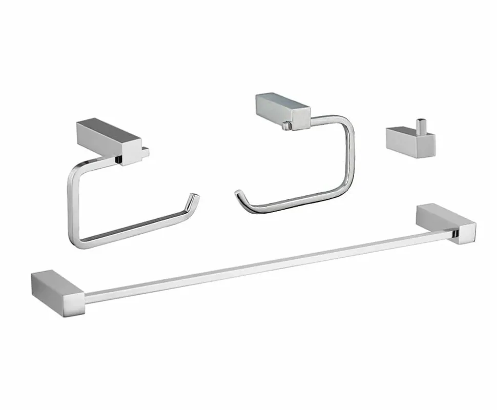 Juego De Accesorios Baño Dynamique 4 Piezas – AQG