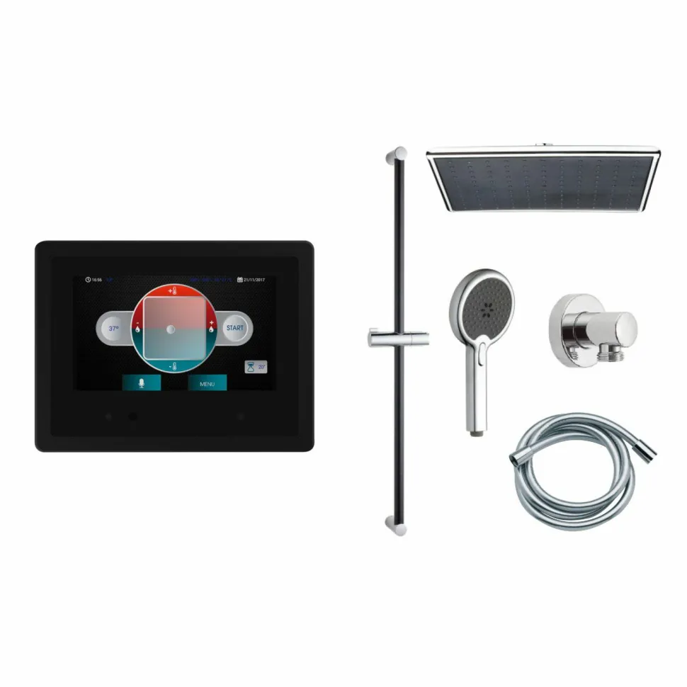 Kit Ducha Carbono Visto – 79920000 – Galindo
