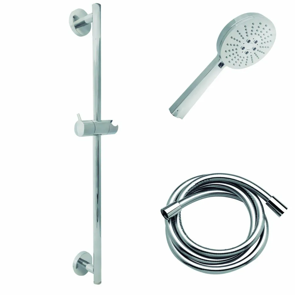 Kit Ducha Nine Con Accesorios Nine Cromo – 478800 – Galindo