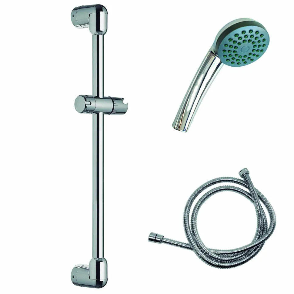 Kit Ducha Tekno Con Accesorios Albos Cromo – 377600 – Galindo