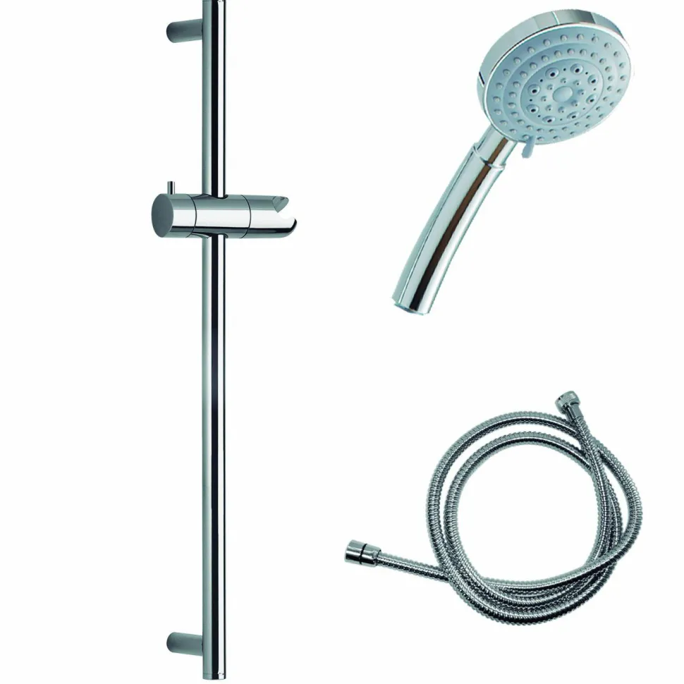 Kit Ducha Tekno Con Accesorios Pysa Cromo – 377900 – Galindo