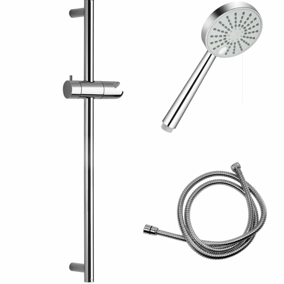 Kit Ducha Tekno Con Accesorios Ingo Plus Multi Cromo – 377800 – Galindo