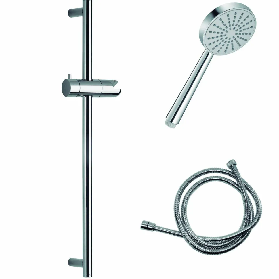 Kit Ducha Tekno Con Accesorios Ingo Plus Cromo – 377700 – Galindo