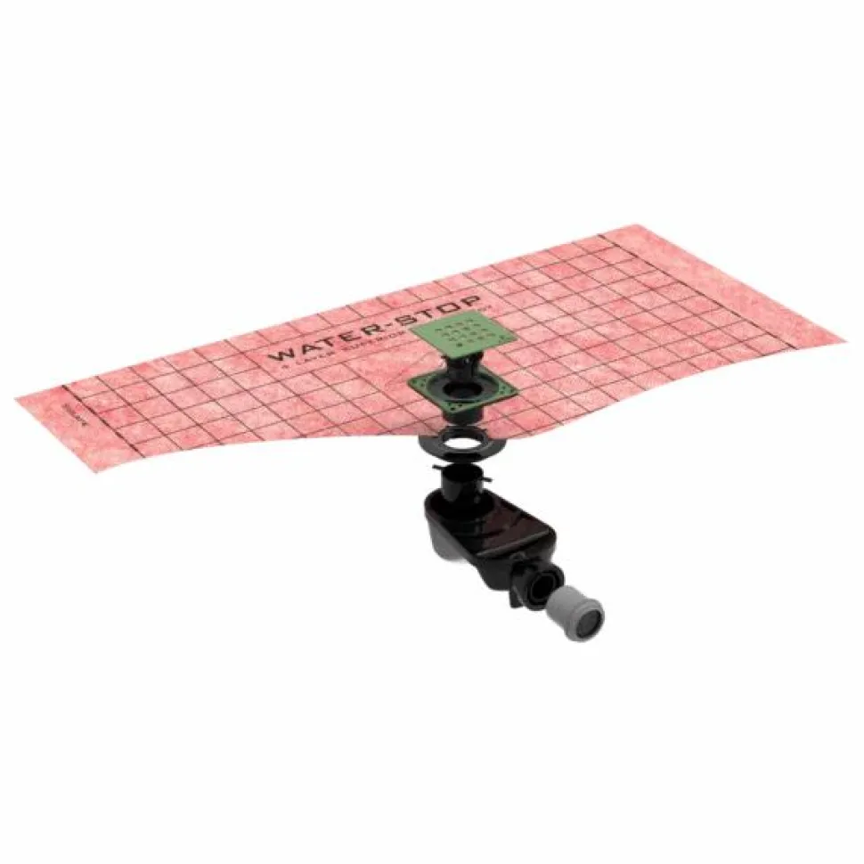 Kit Para Plato De Obra Con Sumidero Ruber Con Sifón De 30 Mm Y Rejilla FEELS MINT Reducido – EVO FEELS -IB20023R – Estil Gurú