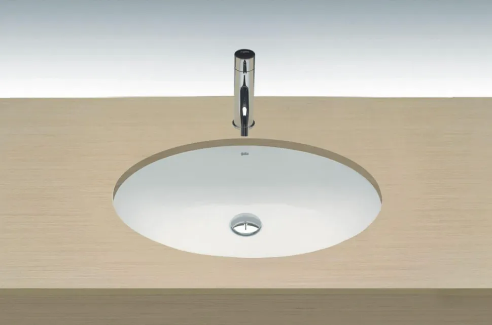 Lavabo Bajo Encimera Egeo 56,5 X 42 Cm C/Juego Suj. Blan – Gala – G2922001
