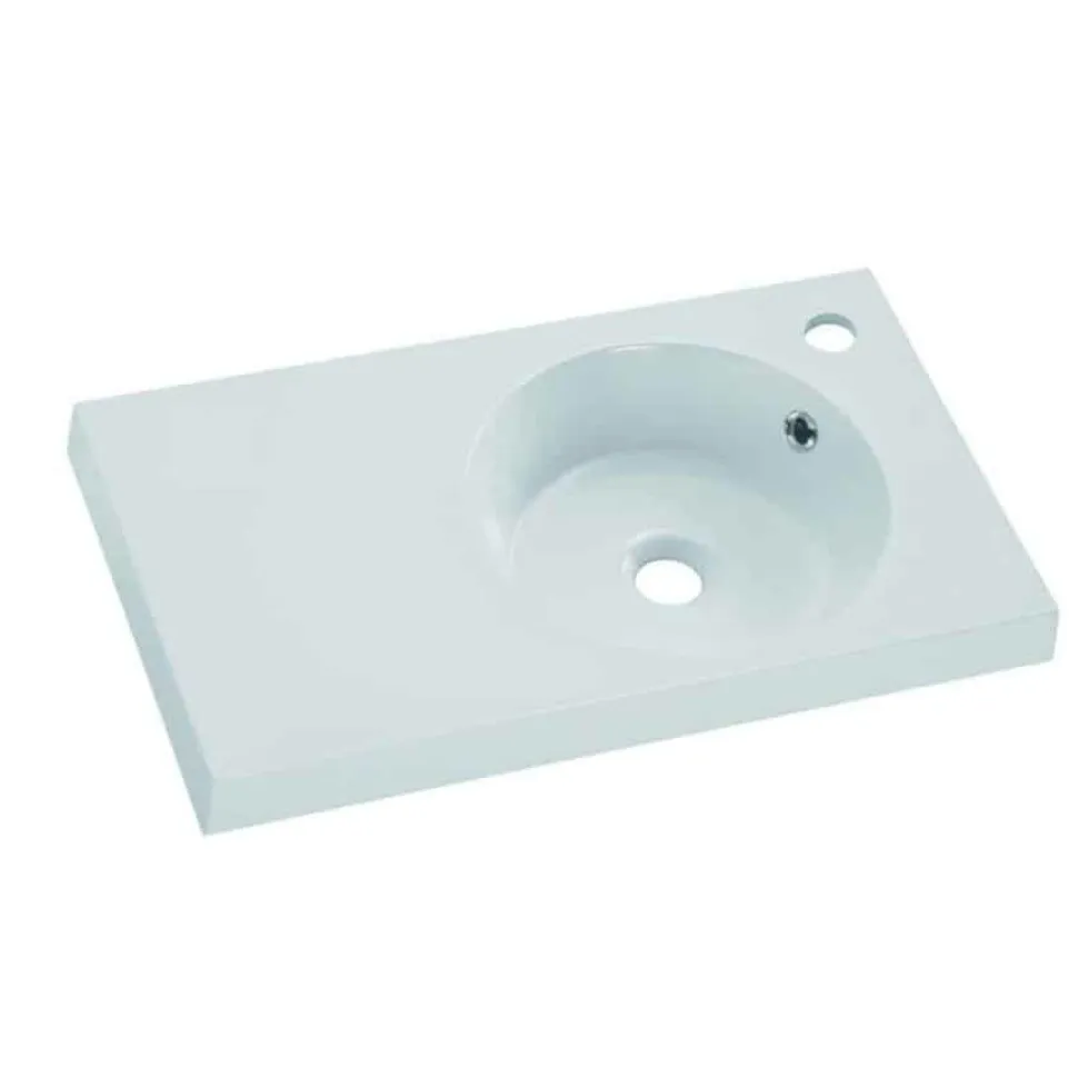 Lavabo De Porcelana Sobremueble / Encastre – Oasis – Bathco