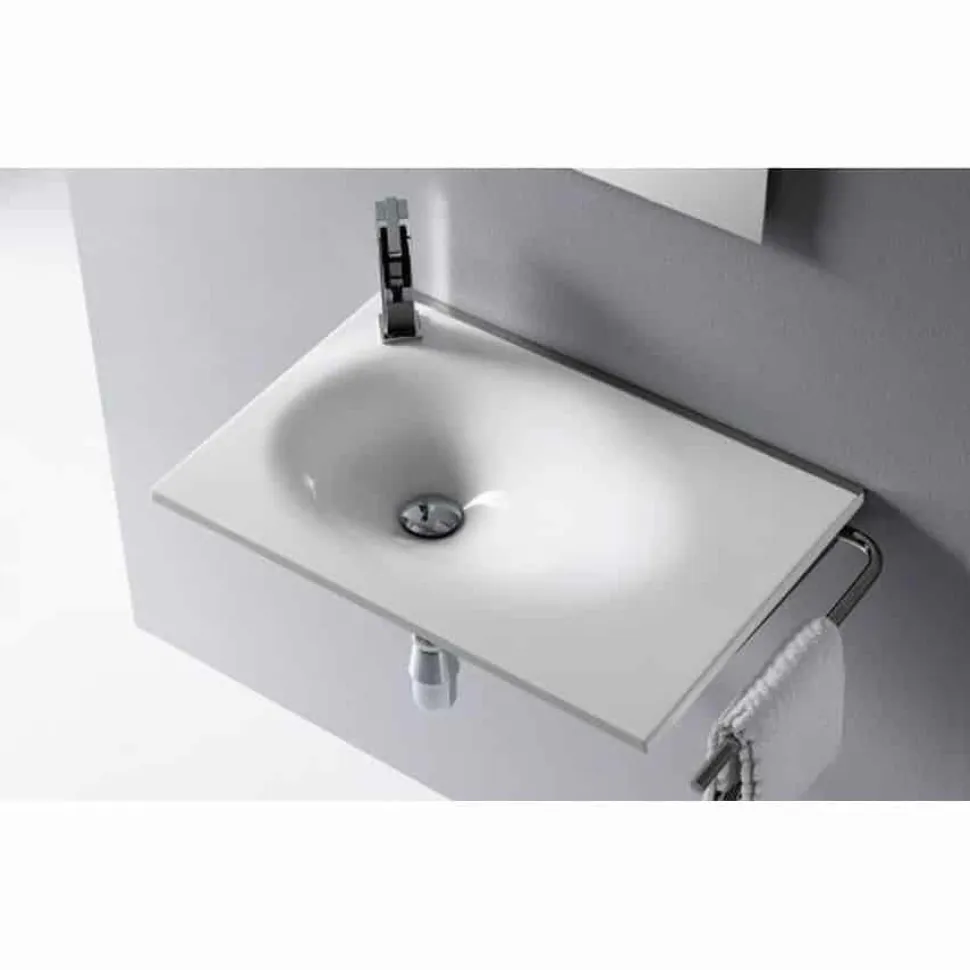 Lavabo De Porcelana Sobremueble / Suspendido 00538 – Verona – Bathco