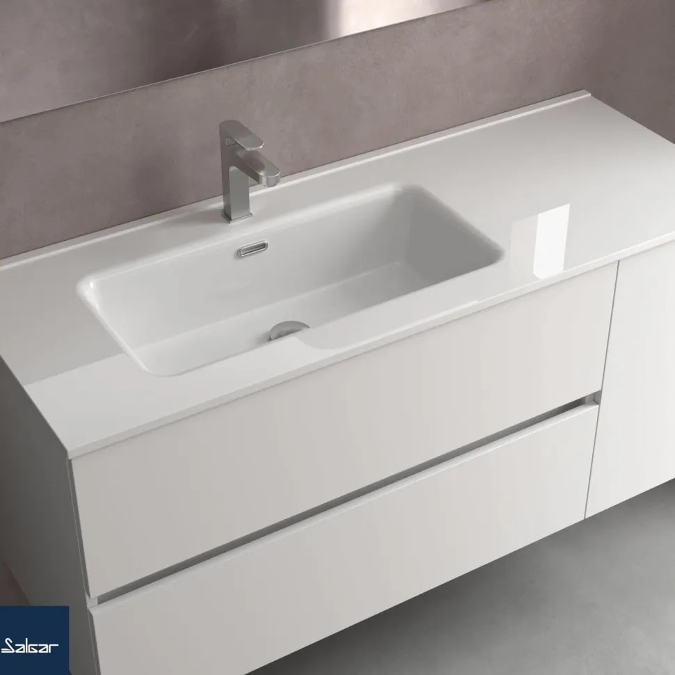 Lavabo De Porcelana Un Seno Desplazado A La Izquierda – Constanza – Salgar