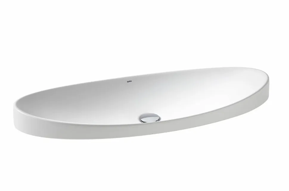 Lavabo Klea Encimera 65X35 Blanco Mate – Gala – G3305021