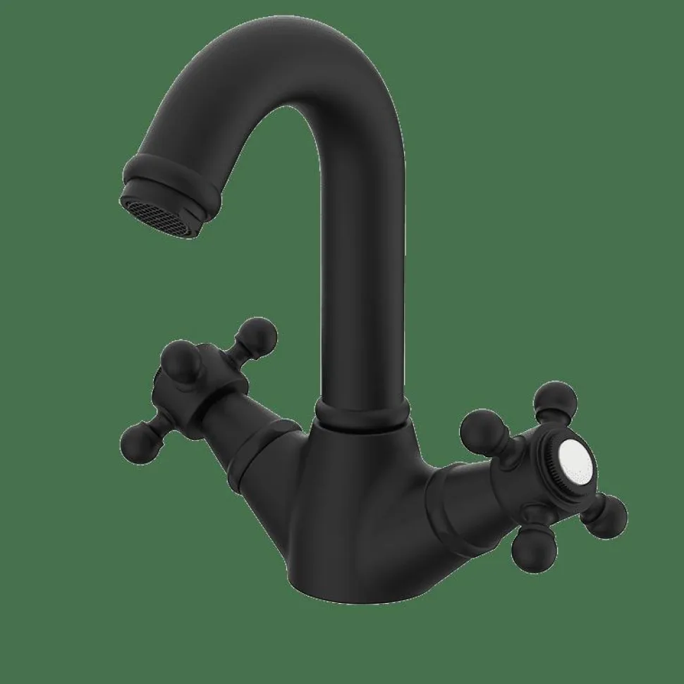 Lavabo Monobloc 1866 Negro Estilo Premium Colección CLÁSICA 212120 – GRB Mixers