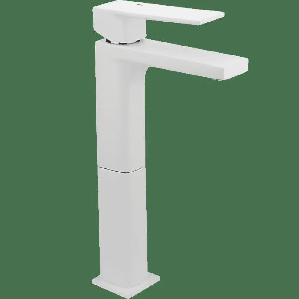 Lavabo Monomando Alto Blanco Estilo Premium Colección KALA 60517602 – GRB Mixers