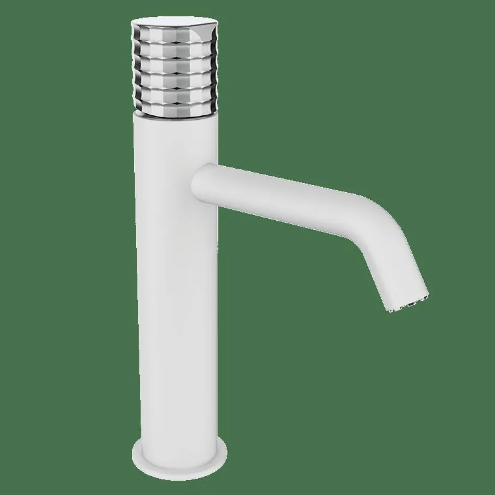 Lavabo Monomando XL Blanco Estilo Premium Colección AURA 75540751 – GRB Mixers