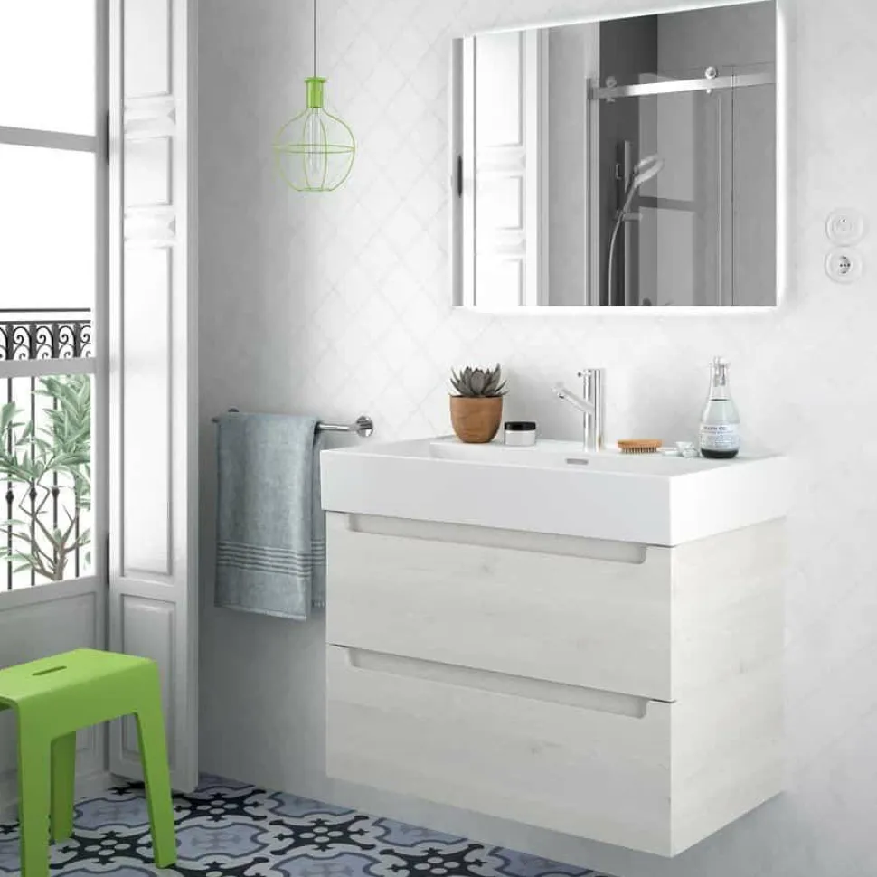 Lavabo Porcelana Blanca – Veneto – Salgar