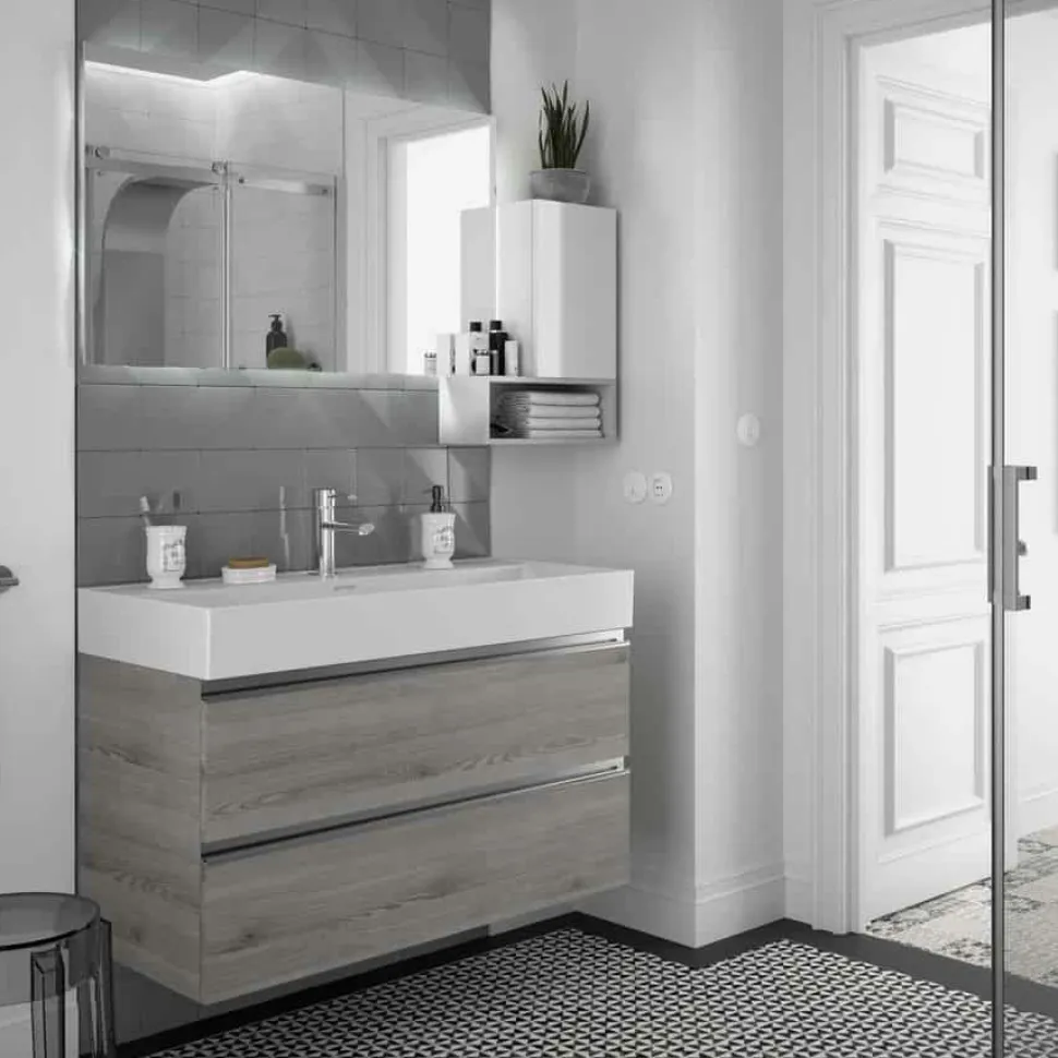 Lavabo Porcelana Blanca – Veneto – Salgar