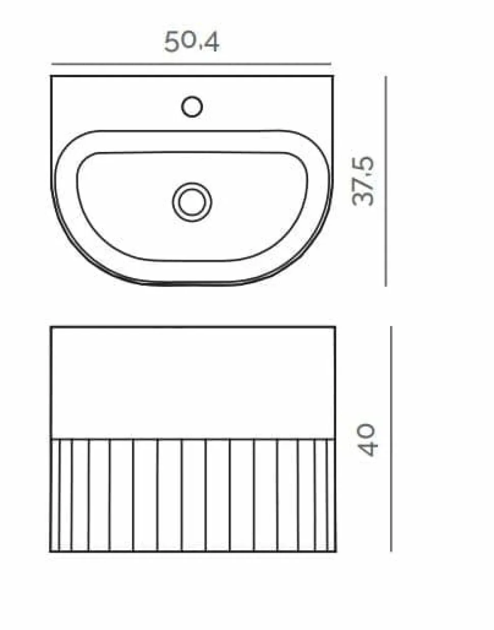 Lavabo Sobreencimera De Akron – Delia – Acquabella