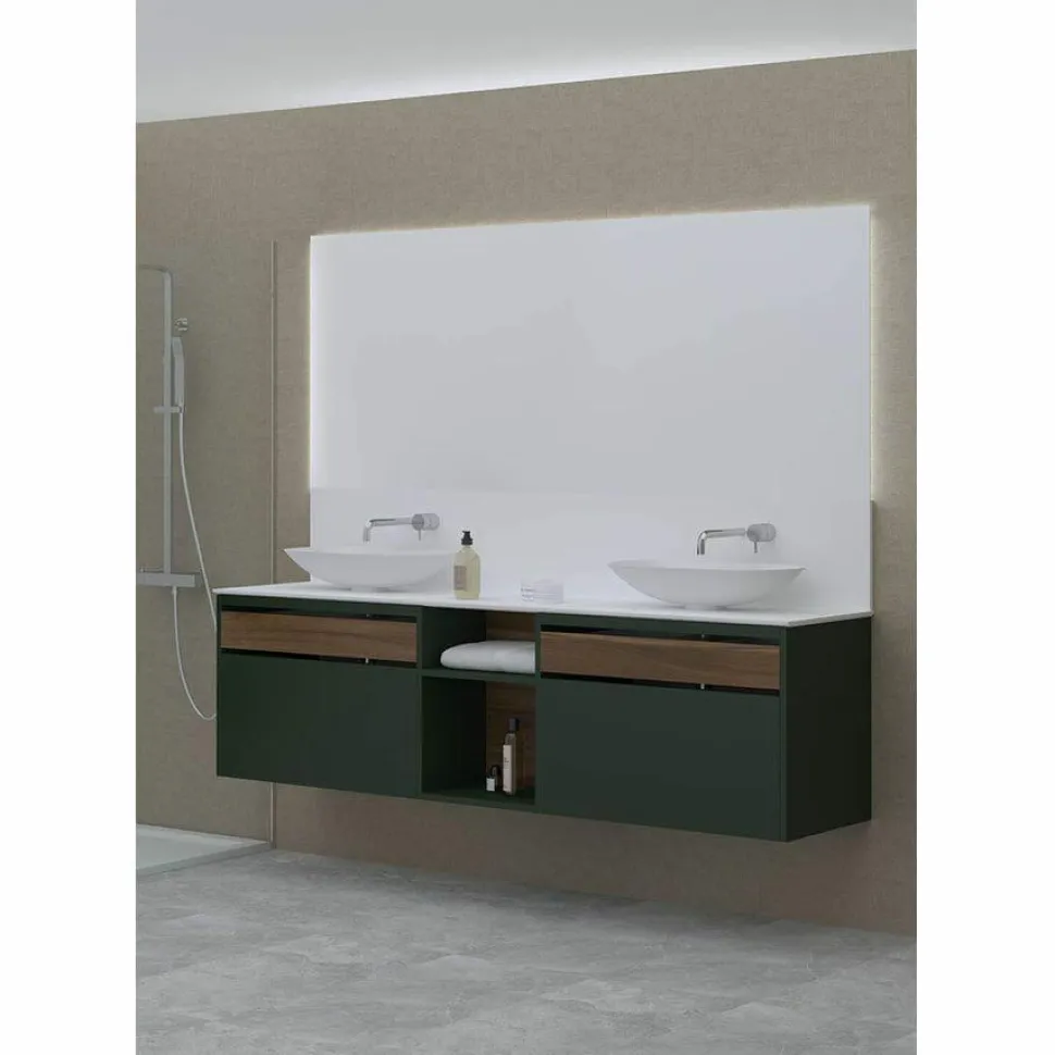 Lavabo Sobre Encimera De SolidSurface – Jade – Baños10