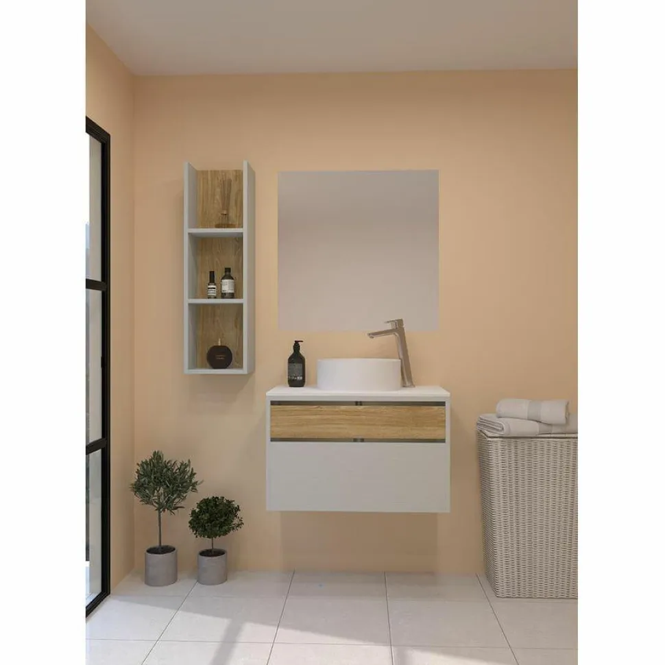 Lavabo Sobre Encimera De SolidSurface – Kaury – Baños10