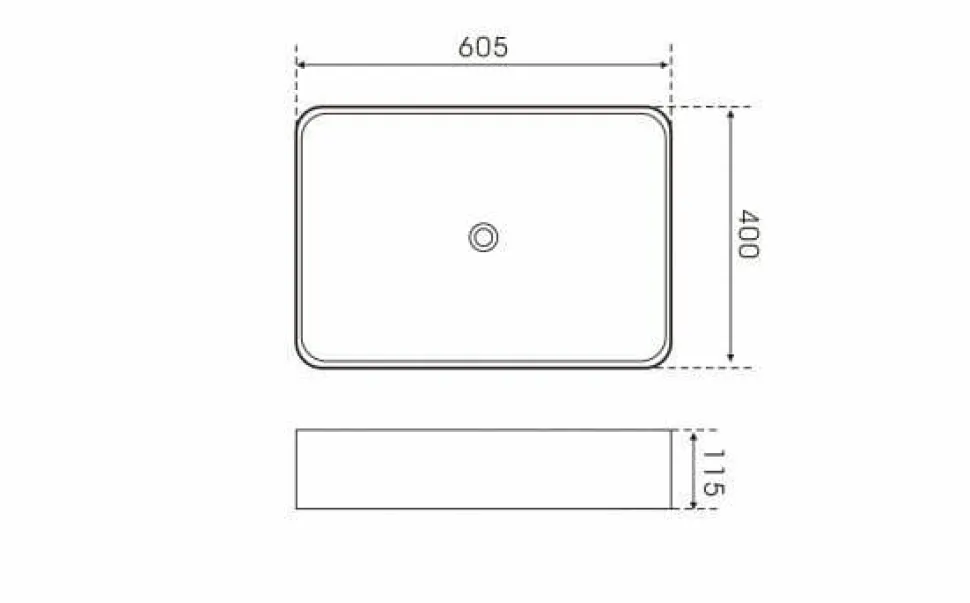 Lavabo Sobre Encimera -4090/4089/4088 – Nilo – Bathco