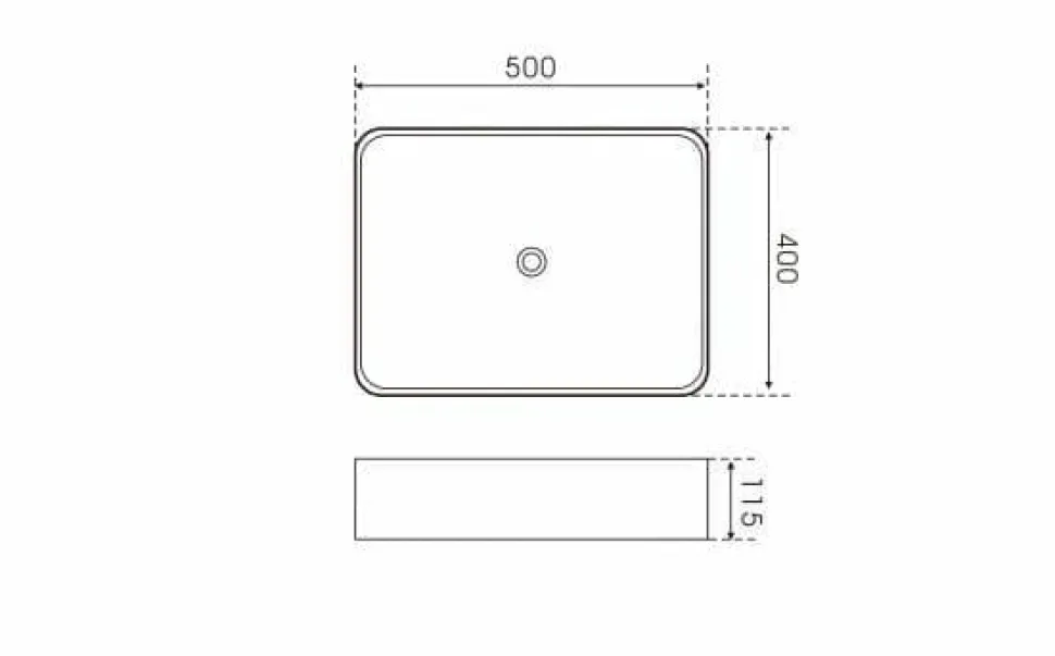 Lavabo Sobre Encimera -4090/4089/4088 – Nilo – Bathco