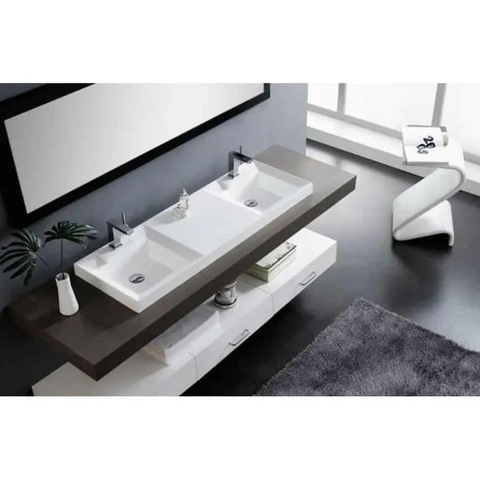Lavabo Sobremueble / Encastre 0579 – Duet – Bathco