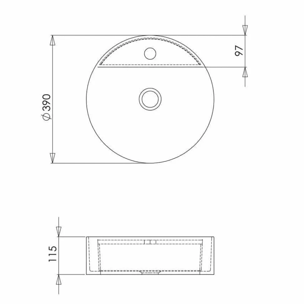 Lavabo Solid Surface – Carpo – SolidValencia