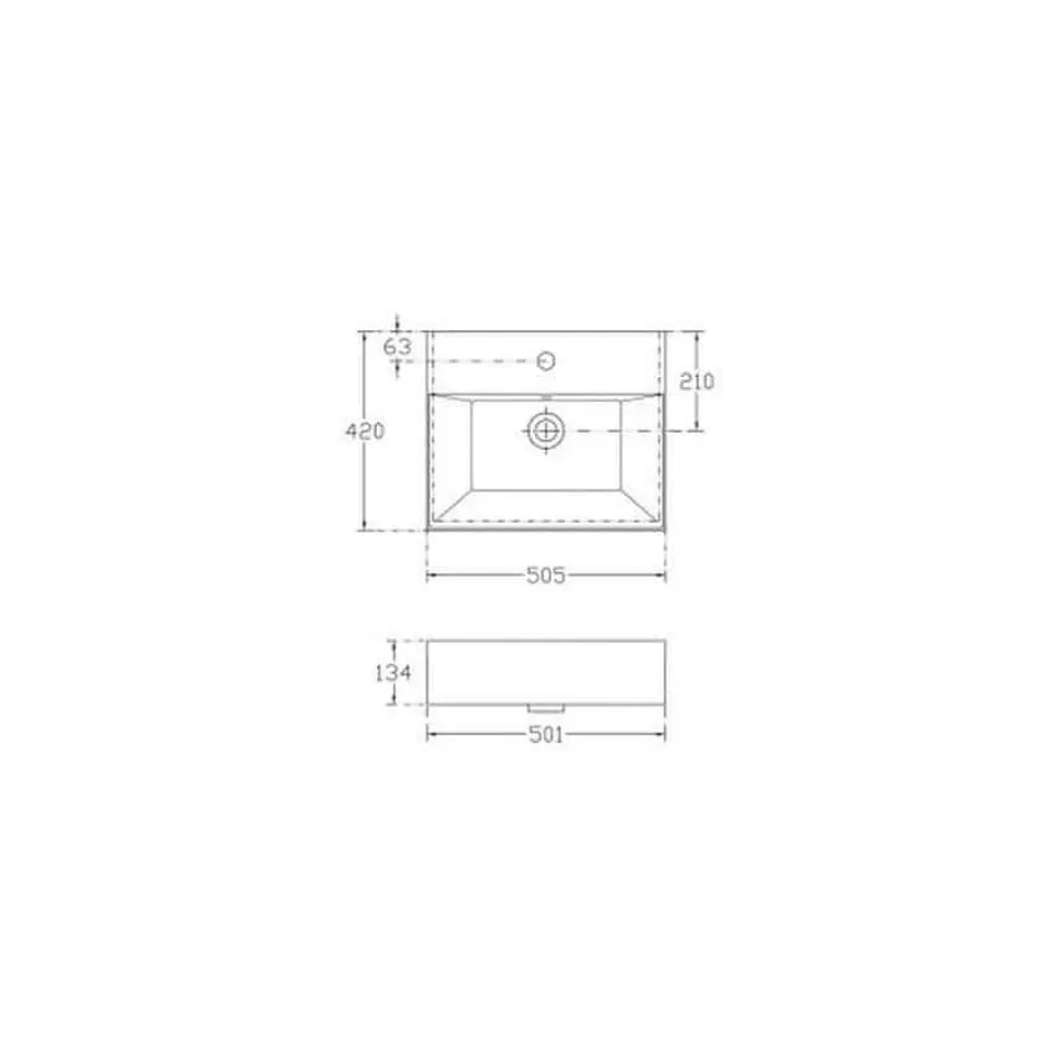 Lavabo Suspendido – Bruselas – Bathco