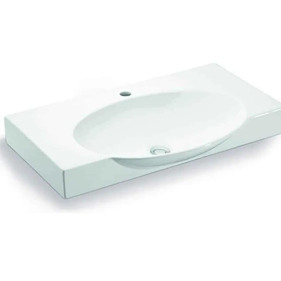 Lavabo Suspendido 80/100 Cm – Copenhague – Bathco