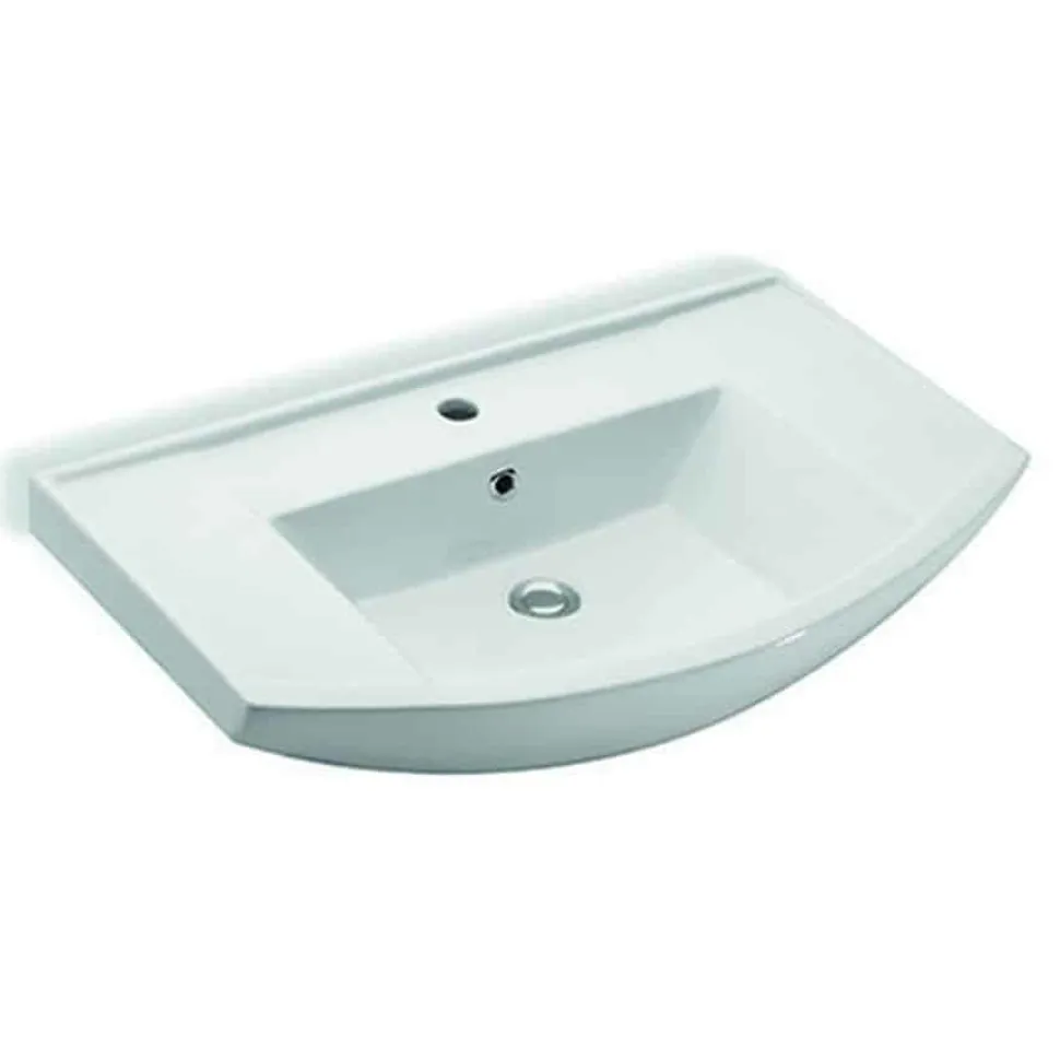 Lavabo Suspendido 80/100 Cm – Oslo – Bathco