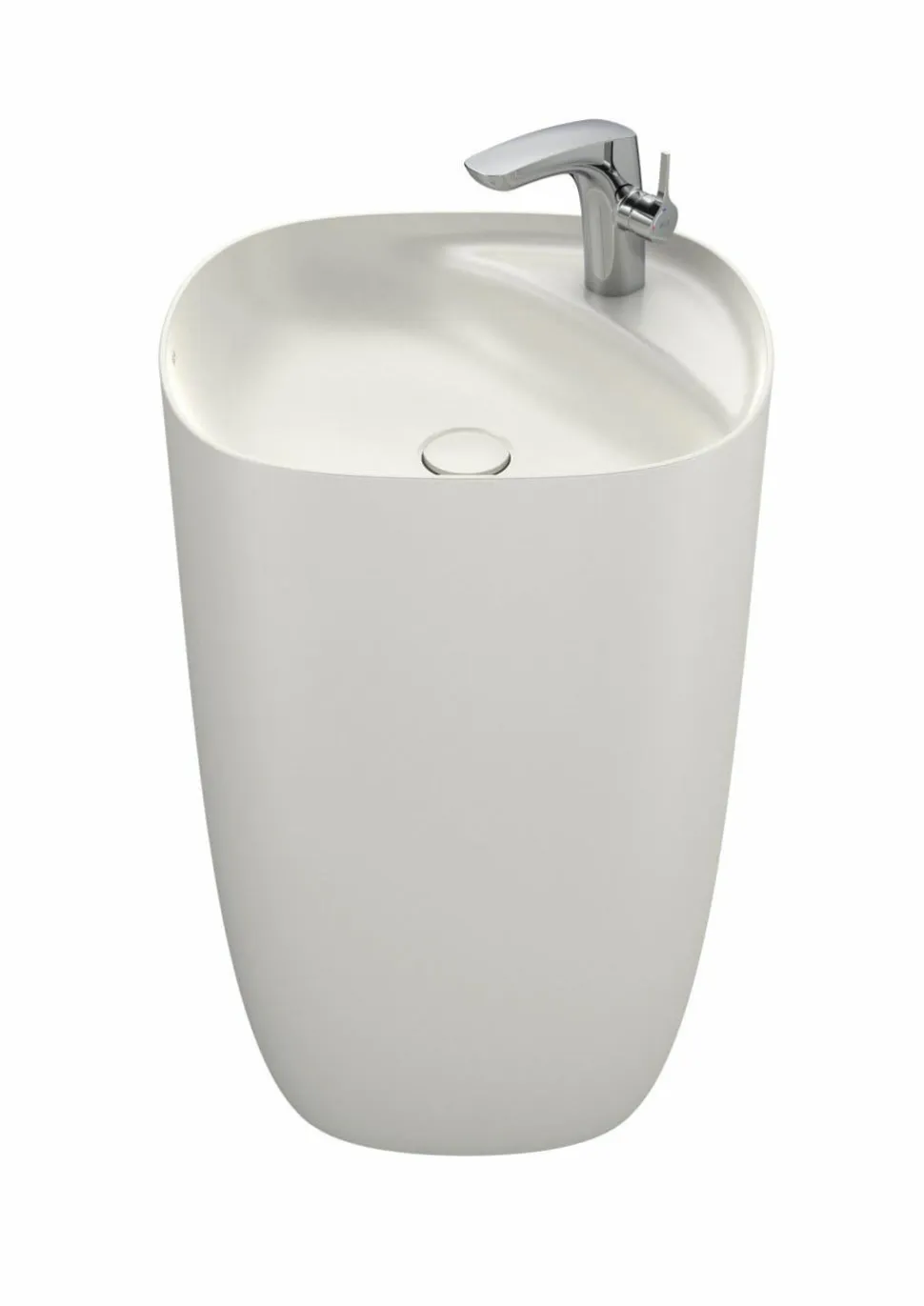 Lavabo Totem Beige De FINECERAMIC® – Beyond – Roca – A3270B0650