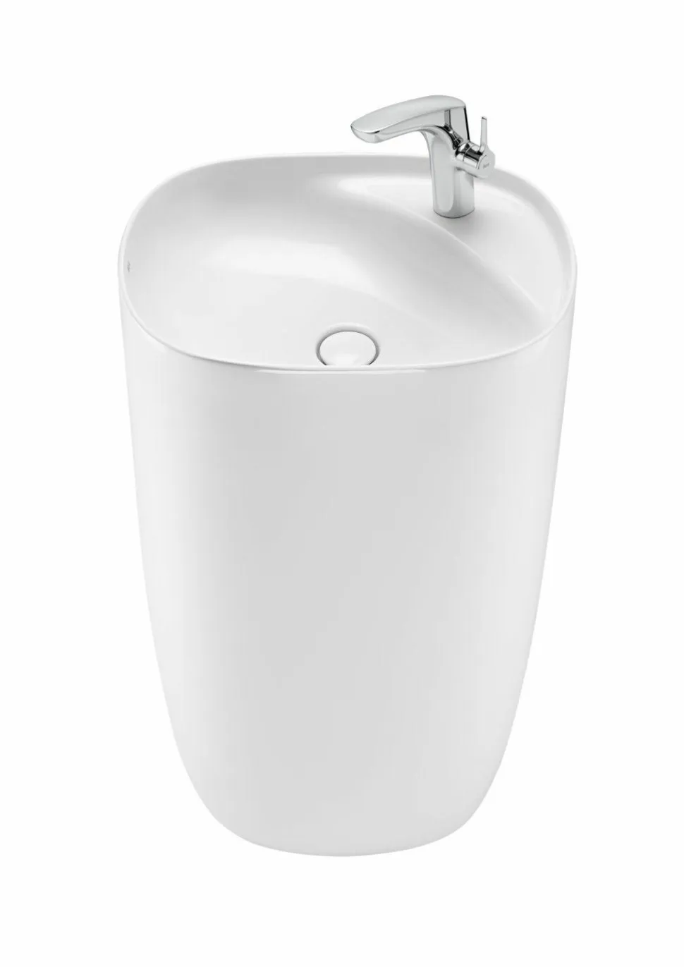Lavabo Totem Blanco De FINECERAMIC® – Beyond – Roca – A3270B0000
