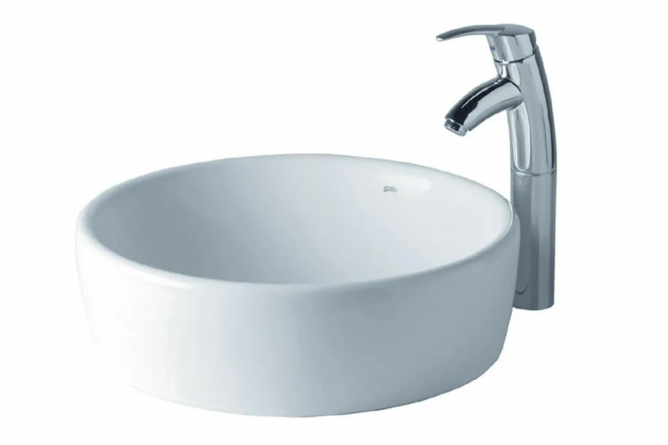 Lavabo Urban 45 Sobre-Encimera, Sin Repisa Blan – Gala – G1304001