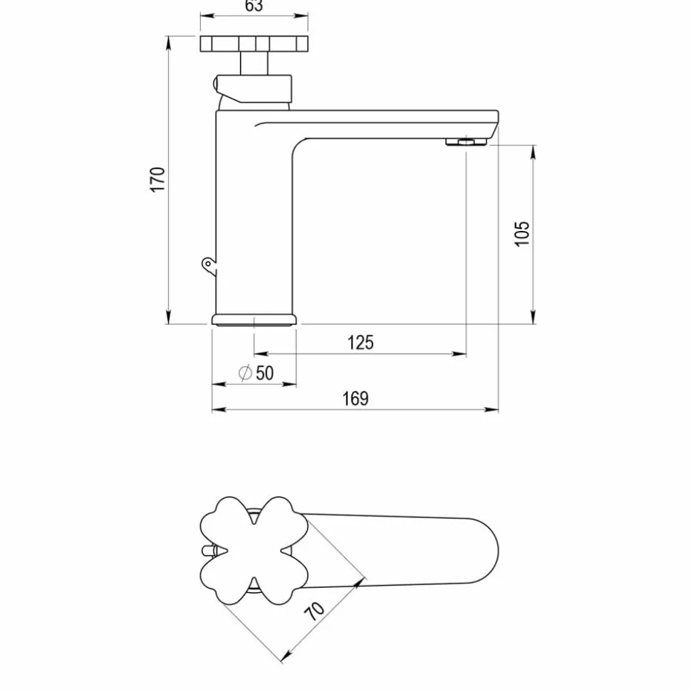 Lucky Me Grifo De Lavabo Negro – 8815016 – Galindo – LuxCover