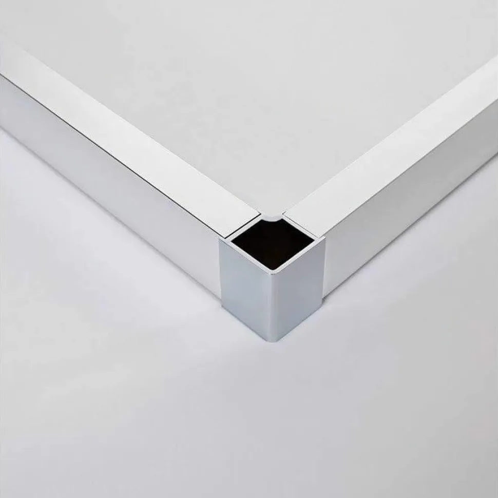 Mampara Angular 1 Puerta Corredera Con Decorado Frost Plus – Basic – GME