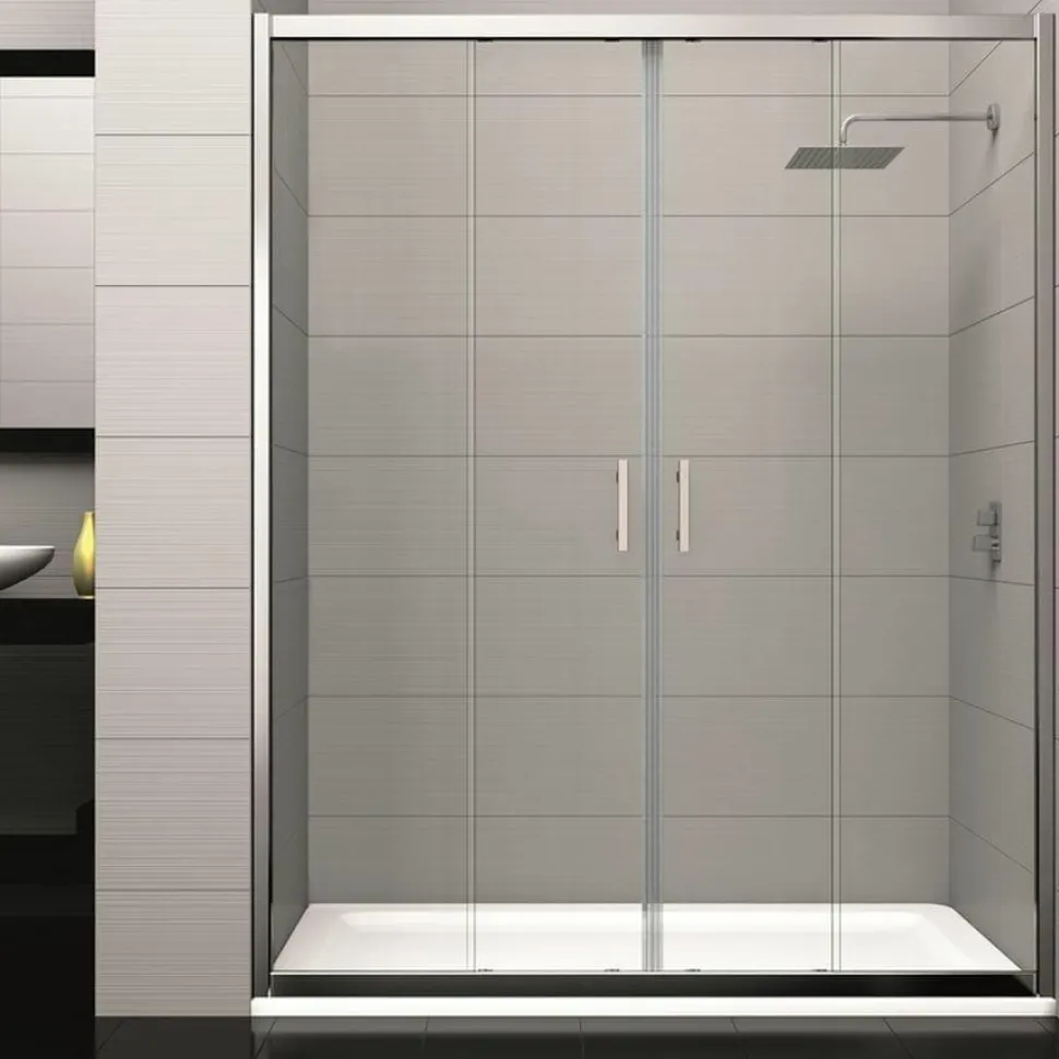 Mampara De Ducha Frontal De 4 Hojas – Decorban – Valencia D406-ES