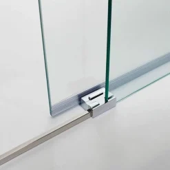 Mampara De Ducha Frontal 2 Fijos + 2 Correderas Transparentes – Basic – GME