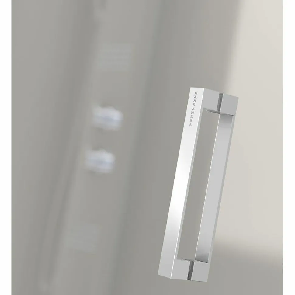 Mampara Frontal De Ducha 2 Fijos + 2 Puertas Correderas – Glasé GS100 – Kassandra