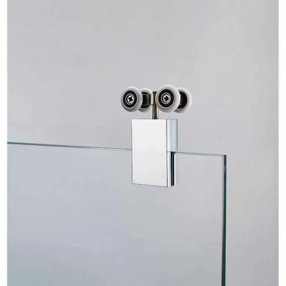 Mampara INOX Fijo+corredera – Futura – GME