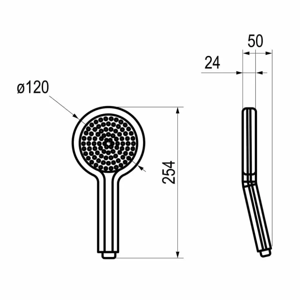 Maneral De Ducha Carbono Funciones – 6912C – Galindo – LuxCover