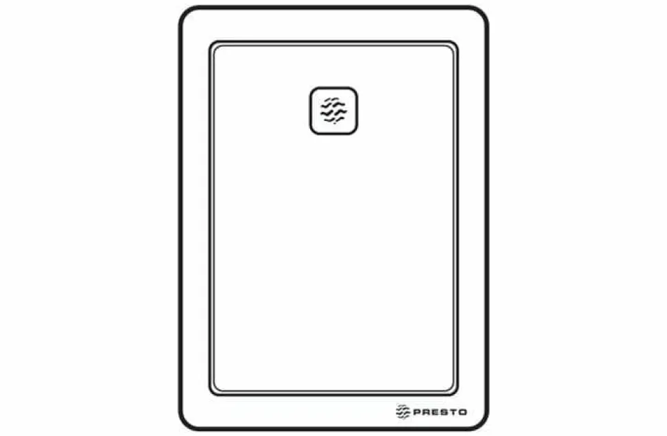 Marco Pulsador 1000 A Inox. Recambio Fluxor Inodoro – PC19550 – Presto Iberica
