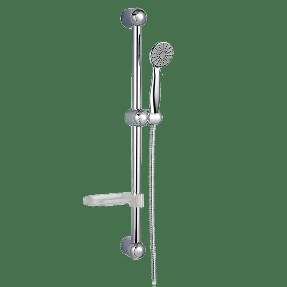 Monomando De Ducha Estilo Eco Colección ECO PRIME Con Kit Barra Universal + Mango – 15333150 – GRB Mixers