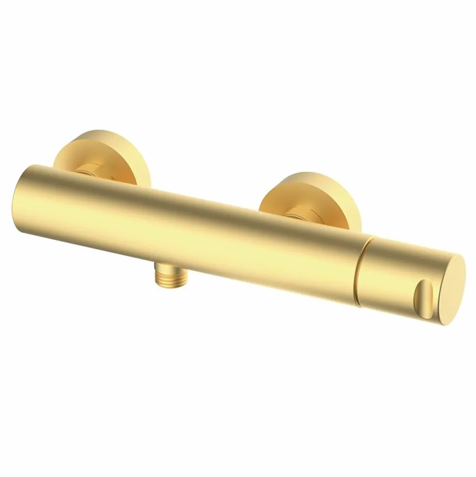Monomando De Ducha Oro Cepillado Estilo Cool Colección COOL 90328907 – GRB Mixers