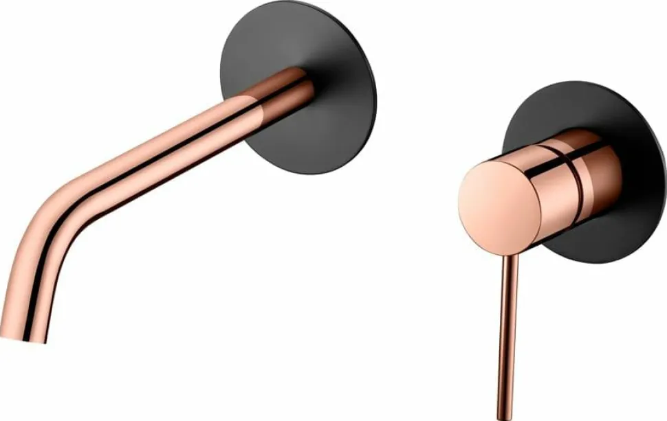 Monomando Empotrado Lavabo Milos Stick Ng Oro Rosa – GLIS045/NOR – Imex
