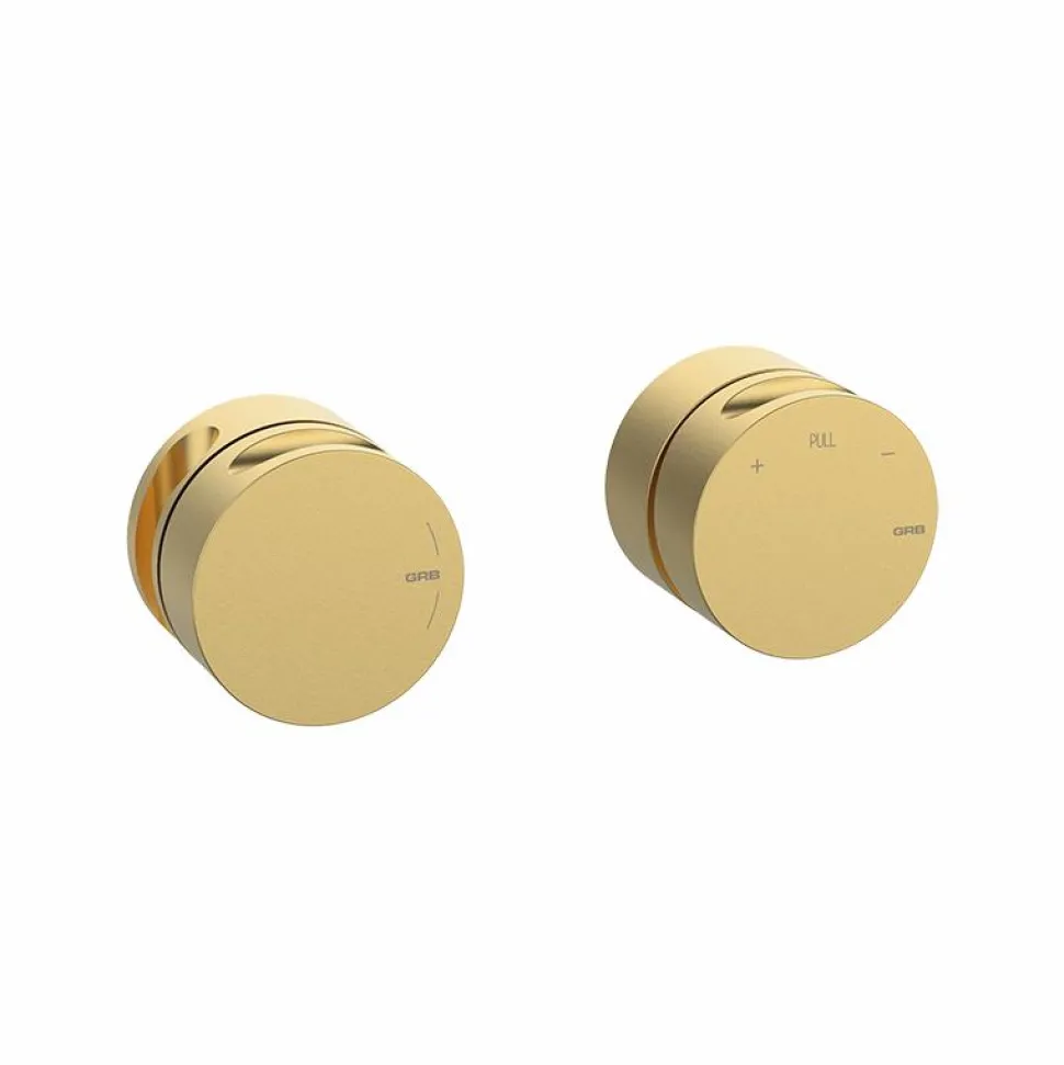 Monomando Horizontal 2/3 Salidas Oro Cepillado Estilo Cool Colección INCOOL 90102007 – GRB Mixers