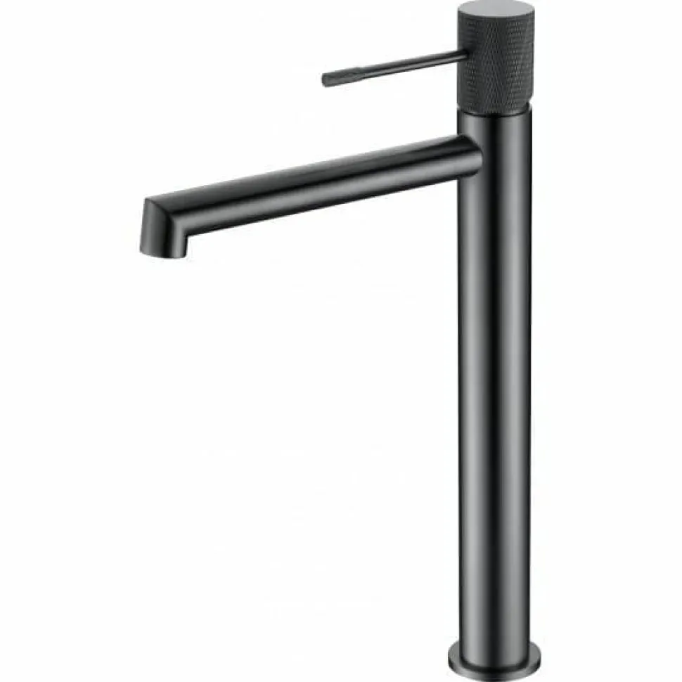 Monomando Lavabo Alto Line Black Gun Metal – BDD038-3BGM – Imex