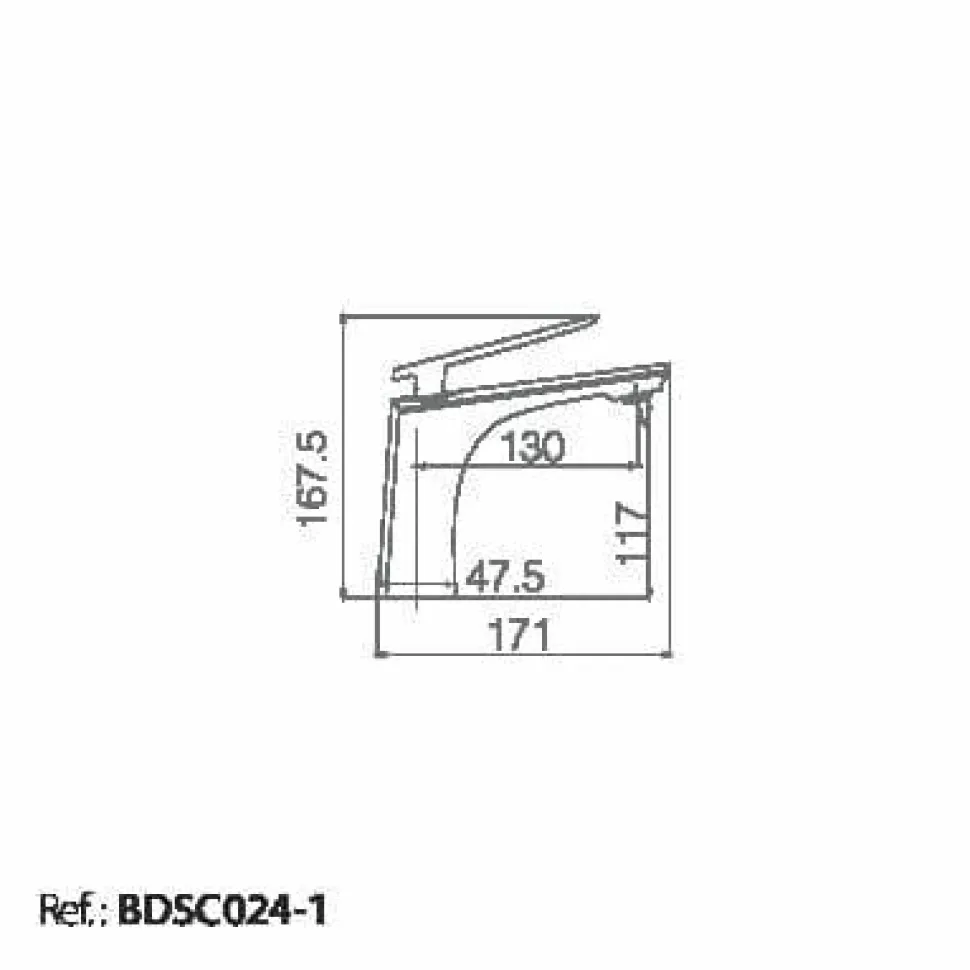 Monomando Lavabo Escocia – BDSC024-1 – Imex