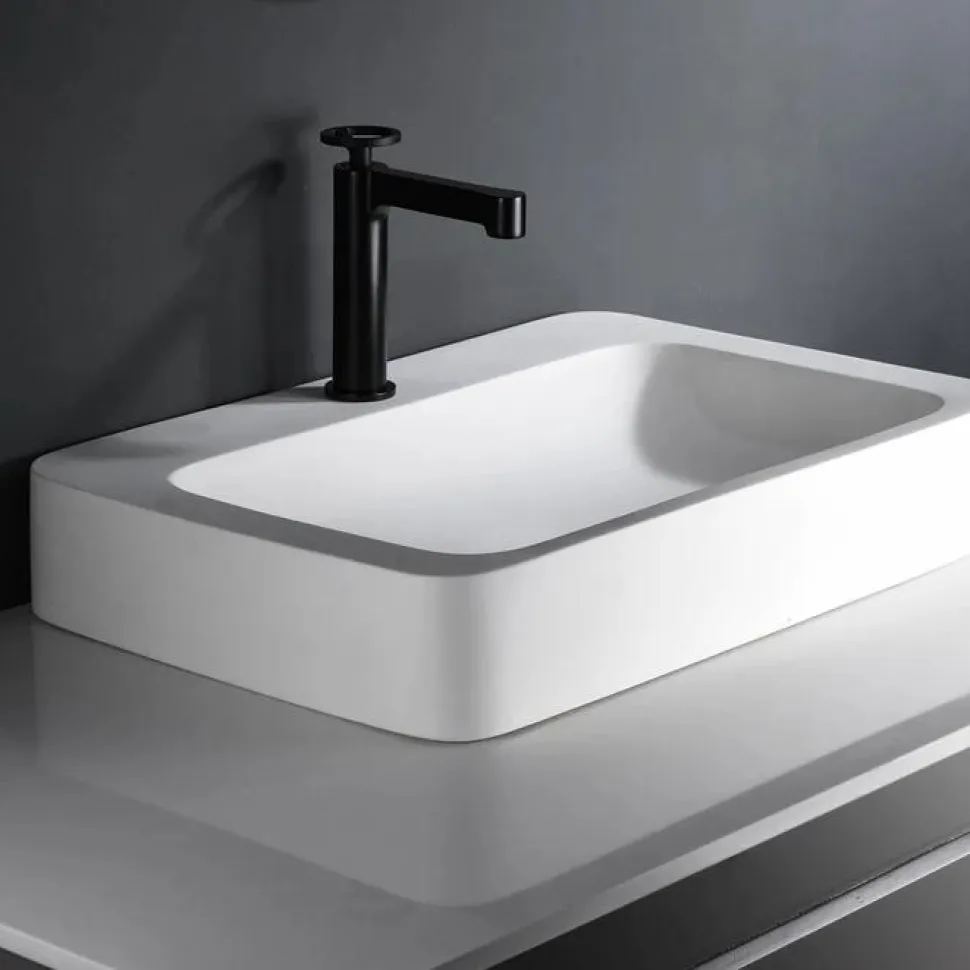 Monomando Lavabo Olimpo Negro – BDC033-1NG – Imex