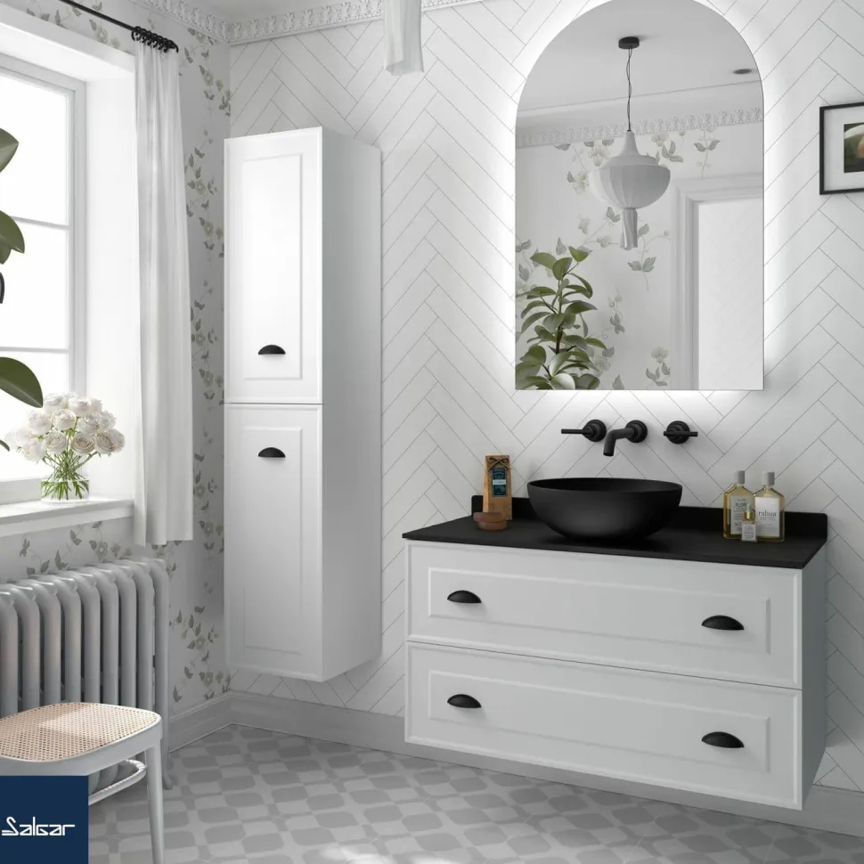 Mueble Suspendido Dos Cajones Clásico – Renoir – Salgar