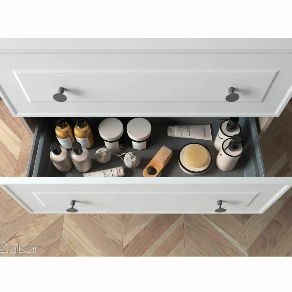 Mueble Suspendido Dos Cajones Clásico – Renoir – Salgar
