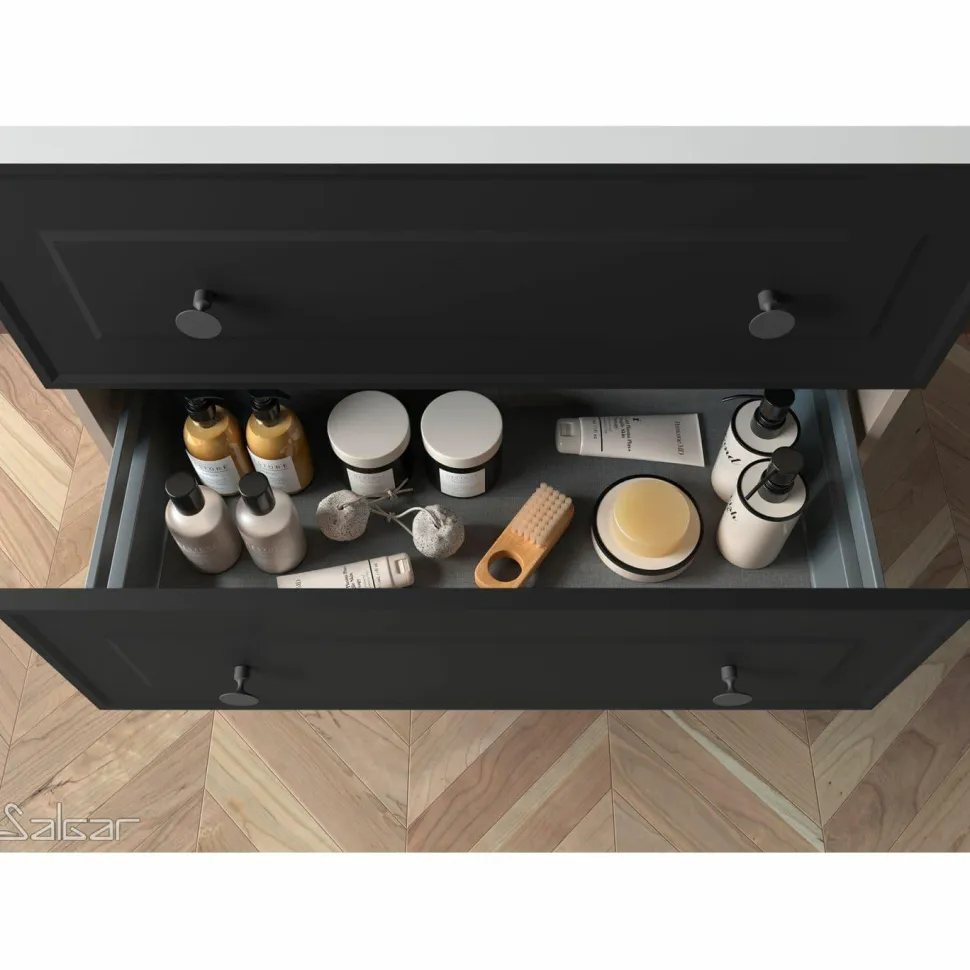 Mueble Suspendido Dos Cajones Clásico – Renoir – Salgar