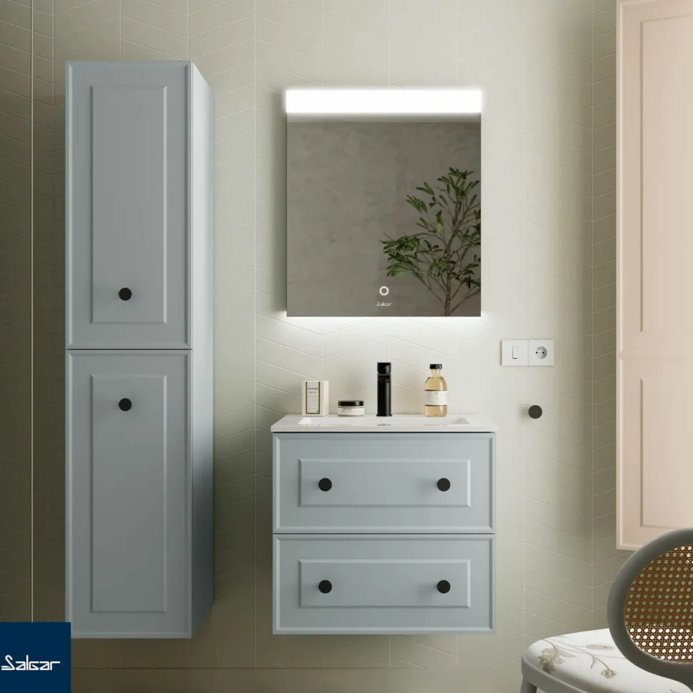Mueble Suspendido Dos Cajones Clásico – Renoir – Salgar